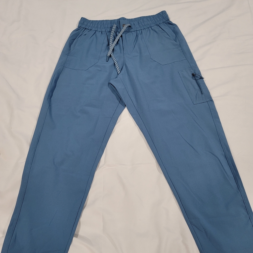 Men's Blue Casual Pants Avalanche Briger Ripstop Ankle Pant Blue L